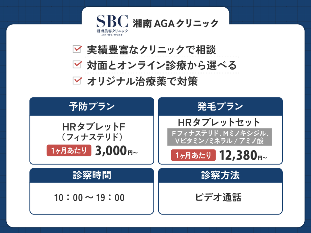 湘南AGAクリニックは実績豊富なクリニックでAGA治療を受けられる