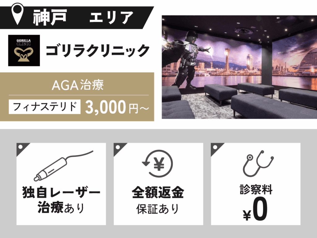 ゴリラクリニック神戸三宮院